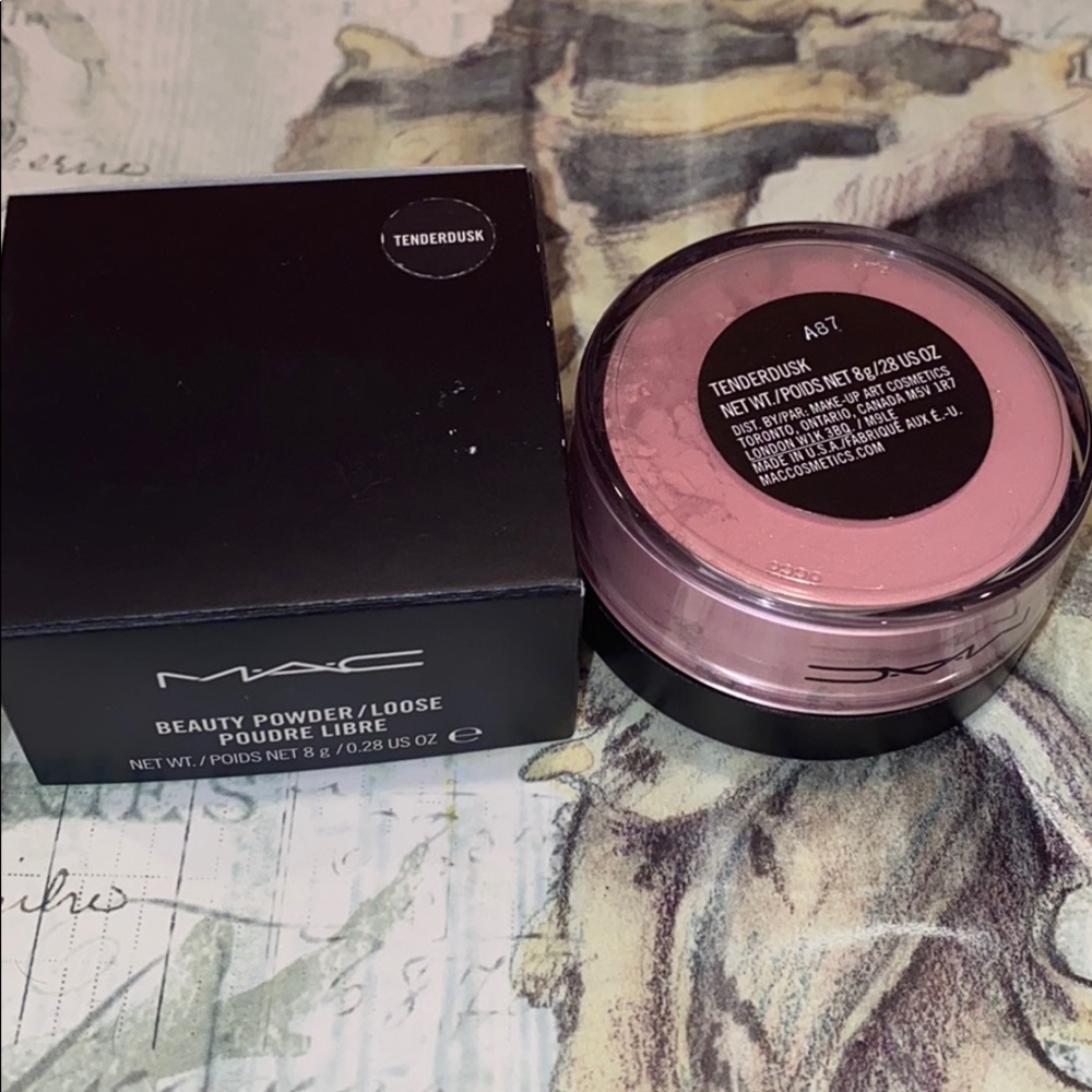 RARE!!! MAC COSMETICS BNIB LOOSE Beauty Powder Tenderdusk Shimmer LE HTF!